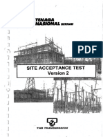 SAT-commissioning Test Procedure