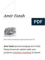 Amir Fatah - Wikipedia Bahasa Indonesia, Ensiklopedia Bebas PDF