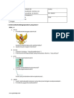 Soal UH Kls 3 Tema 8 Sub1