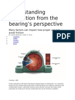 Understanding proper lubrication from a bearing's perspective