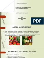 CODEX ALIMENTARIOS