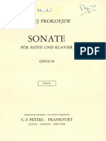 B9Prokofiev D, Op. 94 FL PDF