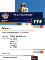 PJM Lecture-01 11jan20 Modern Project Management 1578984864039