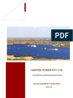 Hartek Power Solar Business Catalogue 2015-16