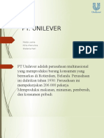 Analisis Perusahaan Unilever