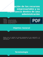 Clasificación de Los Recursos Empresariales y Su Importancia