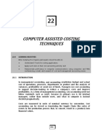 Costing and Quantitative Techniques Chapter 22 PDF