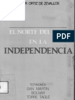 El norte del Peru en la independencia (Javier Ortiz de Zevallos)