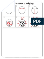 Drawing A Ladybug Printable PDF