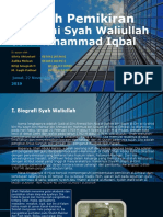 Sejarah Pemikiran Ekonomi Syah Waliullah Dan Muhammad Iqbal