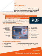 Upute Za Korištenje PBZ Isplatnih Bankomata PDF