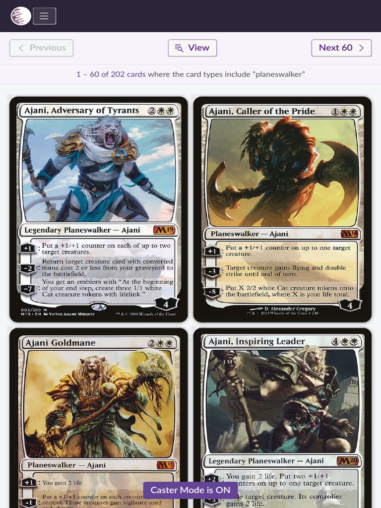 Type:planeswalker Scryfall Magic: The Gathering Search | PDF | Wizards ...