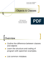 Classes - Objects