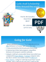 Going For Gold 25 Oct 2014