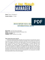 The One Minute Manager PDF
