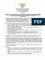 Pengumuman Nilai Peserta SKD Formasi 2019 Dumai PDF