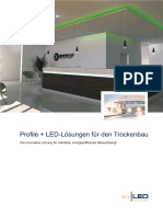 Trockenbauprofile Mit Led - Broschuere