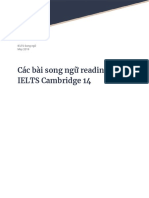 Ebook Các Bài Dịch Song Ngữ Cambridge Ielts 14 PDF