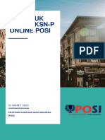 Buku Juknis KSN-P Online Posi