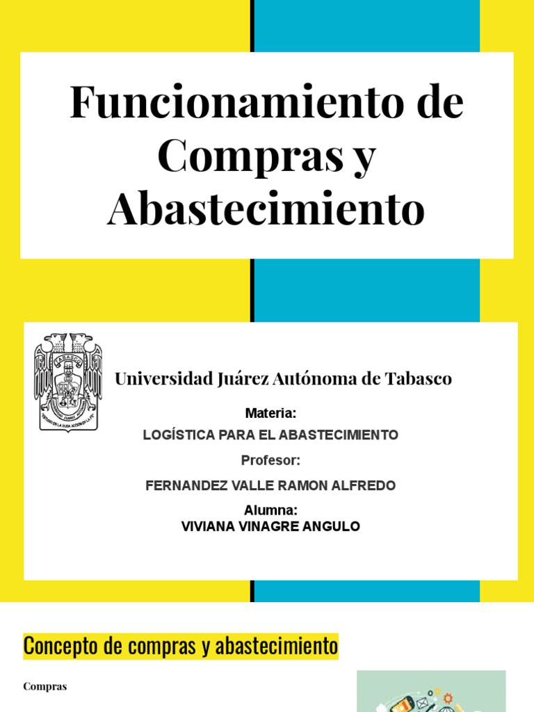 Logistica para El Abastecimiento | PDF | Logística | Calidad (comercial)