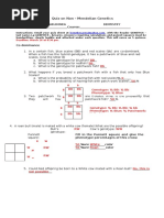 Genetics - Faeldonea