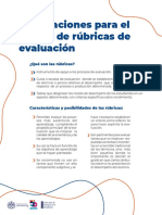 Orientacion para El Diseno de Rubricas de Evaluacion PDF