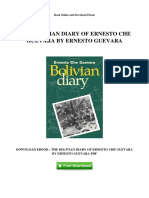 The Bolivian Diary of Ernesto Che Guevara by Ernesto Guevara PDF