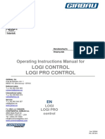 Operating Instructions for LOGI CONTROL and LOGI PRO CONTROL