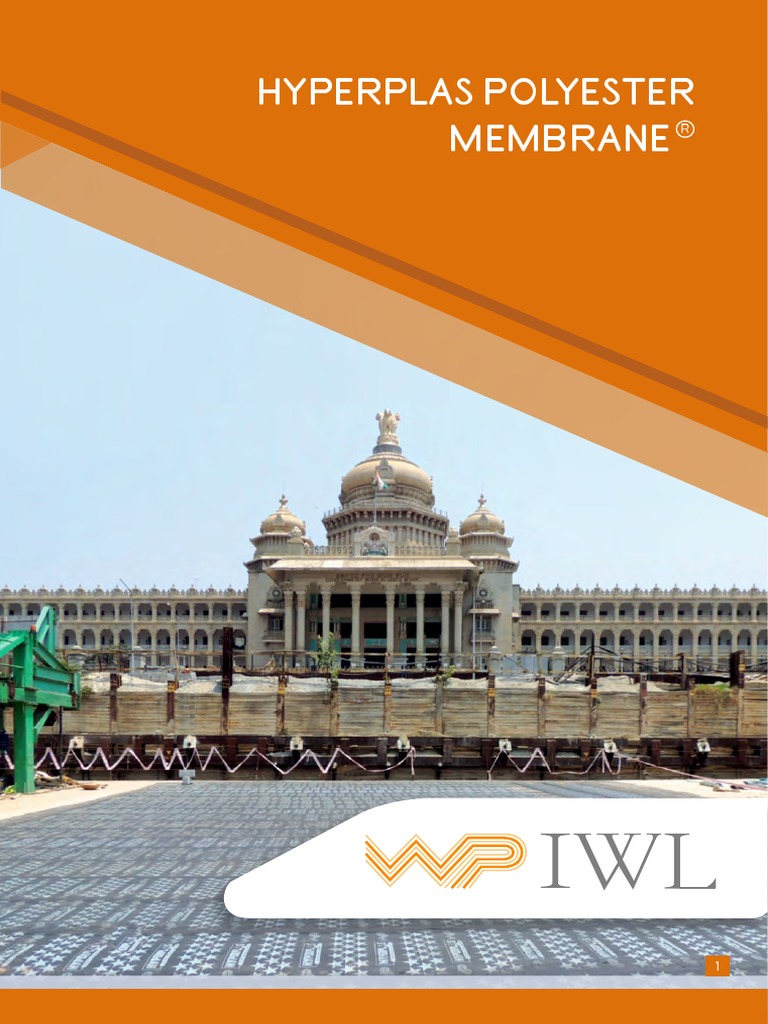 Hyperplas Polyester Waterproofing Membrane | PDF | Roof | Economic Sectors