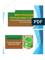 Buku Panduan Penyusunan Tesis S2 MAP Unand - Final Upload PDF