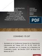 Reglamento del Convenio 175 de la OIT sobre trabajo a tiempo parcial