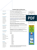 Academic Word List PDF