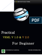 Latihan 3D Dengan VRML V 1.0 Dan V 2.0