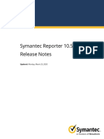 Reporter 10.5 Release Notes