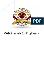 CAD-Analysis For Enginners