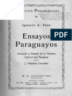 Ensayos Paraguayos (Coleccion Panamericana)