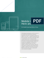 Mobile Learning-Here and Now: An Upside Learning Point of View