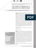 La política de vivienda y la adjudicación de créditos hipotecarios en la ciudad de Cúcuta