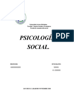 Psicologia Social TRABAJO