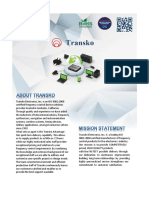 A Transko Company E-Brochure 2016