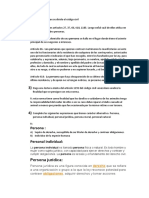 Clasificación y definición de personas en el código civil venezolano