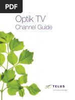 Optiktv Channel Guide by Region