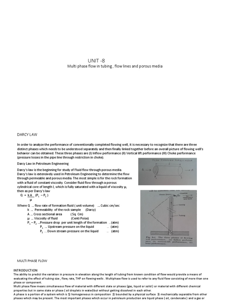 Multiphase Flow in Tubing Analysis | PDF | Pressure | Gases