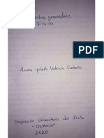 Trabajo de Fisica 1 Corhuila Preguntas Generadora