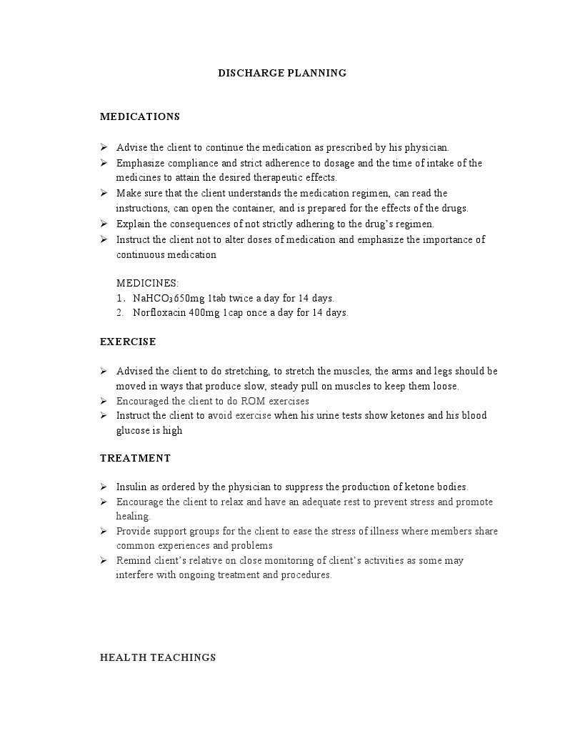 Effective Discharge Planning Guide | PDF | Self-Improvement | Wellness