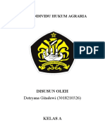 HUKUM AGRARIA - Detryana Gitadewi.3018201326 PDF