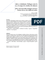 Genero y Politicas de Infancia PDF