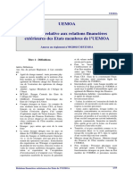 UEMOA%20-%20Relations%20financieres%20exterieures[1]