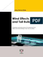 Wind Effect and Tall Buildings - Planning Advie Note (City of London) PDF