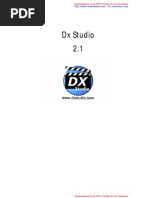 Download tutorial Dx Studio 2 1 by brunohmarchese SN4541971 doc pdf